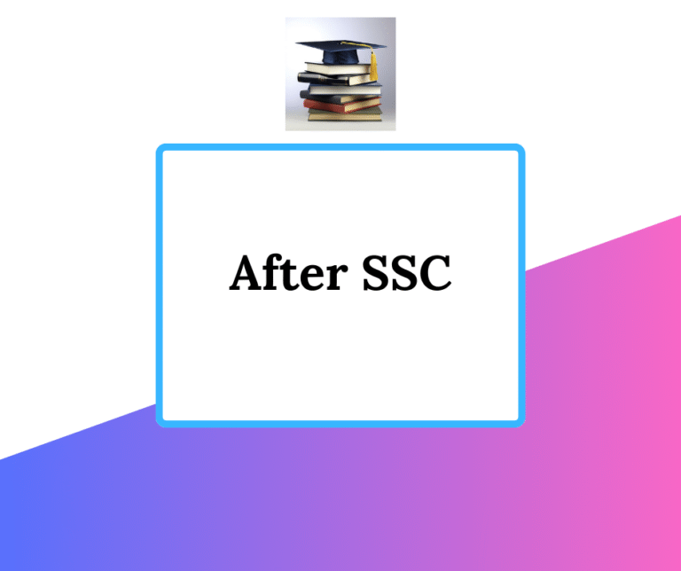 After SSC: Choose Your Path